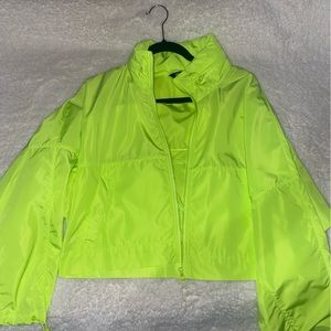 Zara neon parachute jacket